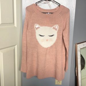 CRAZY CAT LADY SWEATER WITH TAGS